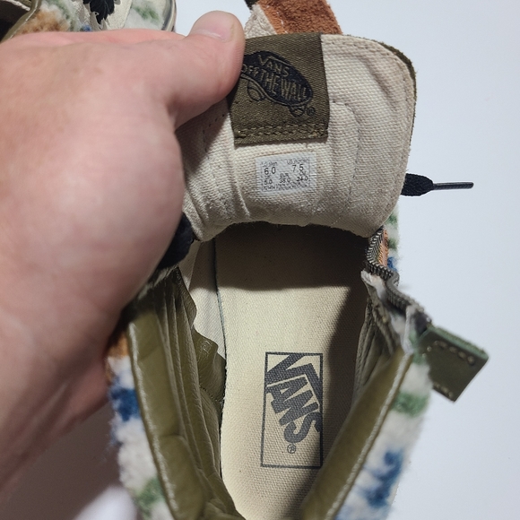 Vans Shoes Vans Sk8-Hi Reissue Mixed Textile Shoes Mens 6.0 Women's 7.5 - Picture 14 of 15